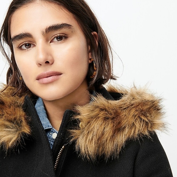 J. CREW Chateau parka in Italian stadium-cloth woo - Picture 3 of 7